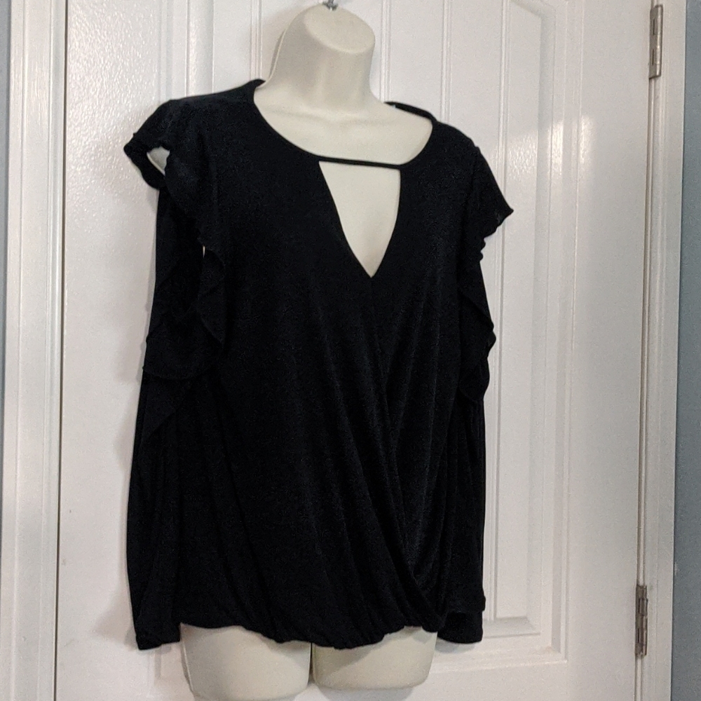 💜She and Sky Cold Shoulder Sweater💜